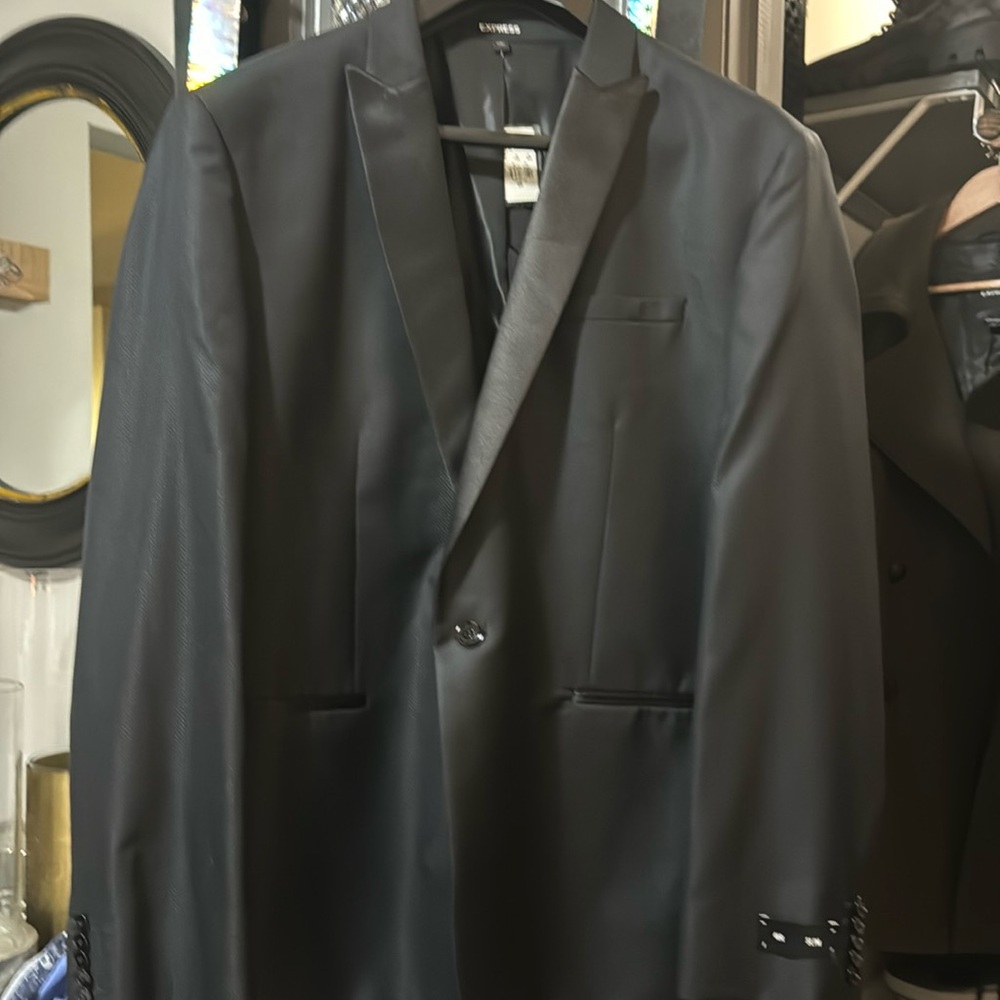 New Express Black Tuxedo Jacket